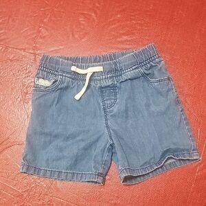 Kids Blue Denim Shorts